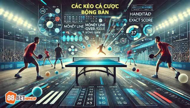 Cá Cược Bóng Bàn Là Gì? Cách Vào Tiền Chuẩn Cho Người Chưa Biết Gì 6 Khám phá các kèo cá cược bóng bàn sáng giá tại 88bet