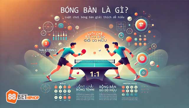 Cá Cược Bóng Bàn Là Gì? Cách Vào Tiền Chuẩn Cho Người Chưa Biết Gì 5 Bóng bàn là gì? Luật chơi bóng bàn giải thích dễ hiểu