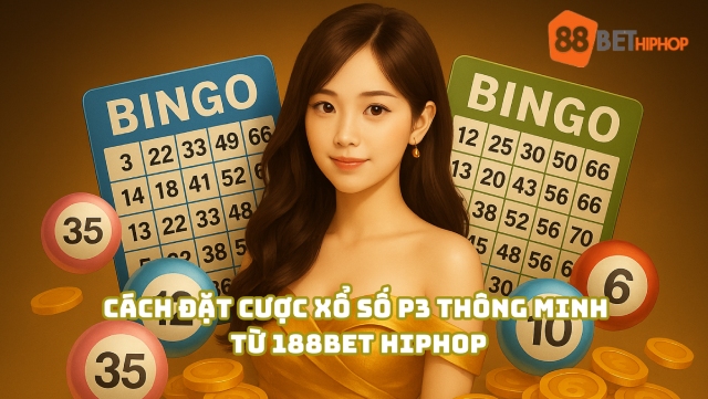 Cách đặt cược Xổ Số P3 thông minh từ 188BET Hiphop