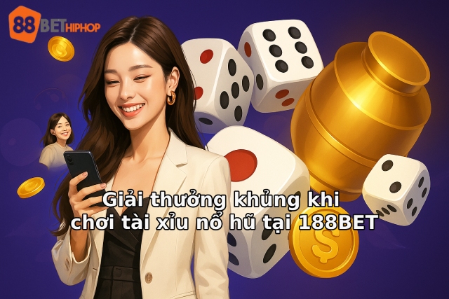 Cơ Hội Làm Giàu Nhanh Với Tài Xỉu Nổ Hũ Cùng 88BET Hiphop 4 Giải thưởng khủng khi chơi tài xỉu nổ hũ