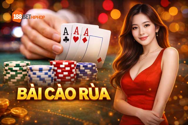 Bài Cào Rùa 188Bet Tìm hiểu luật chơi bài cào rùa và cách tính điểm 3 lá bài tây tại nhà cái 188BET