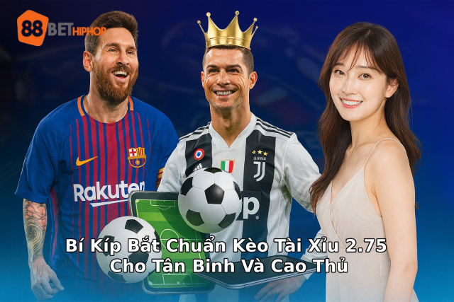 Bắt kèo Tài Xỉu 2.75 chuẩn dân chuyên thắng lớn