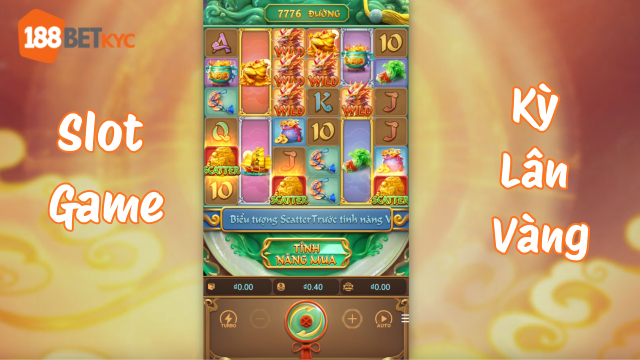 Biểu tượng và tính năng hấp dẫn giúp người chơi săn hũ Kỳ Lân Vàng.