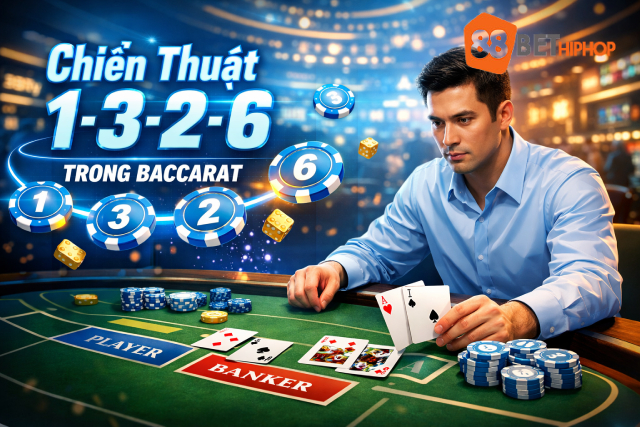 Mô phỏng cách vận hành chuỗi cược 1-3-2-6 giúp tối ưu lợi nhuận.